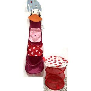 IKEA set of 2 Foldable Toy Organizer Holder Storage